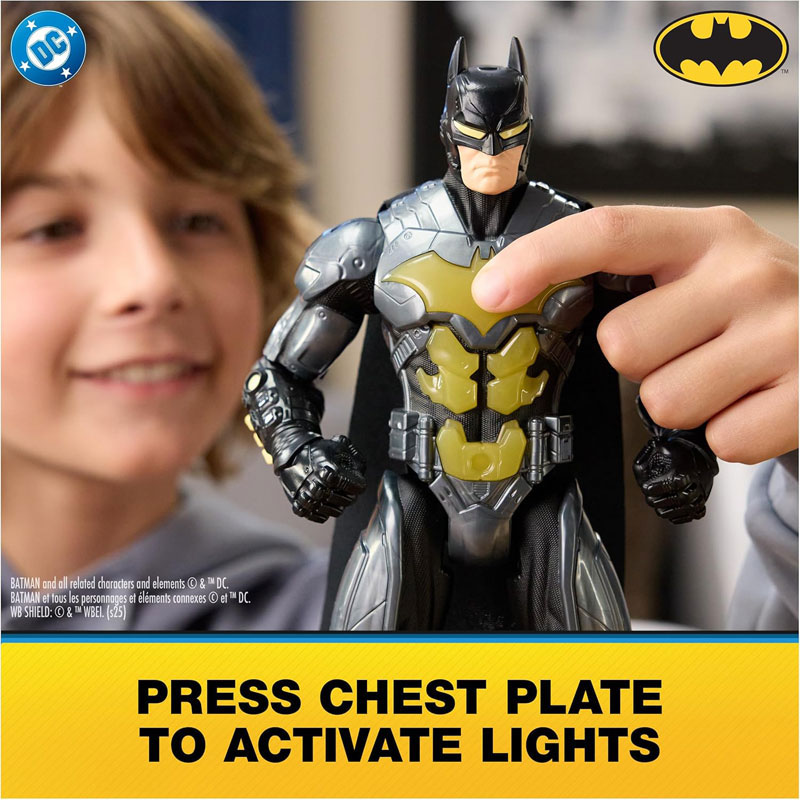 Λαμπάδα Spin Master DC Φιγούρα Δράσης Batman - Night Flare Batman Lights And Sounds 30cm 6073931