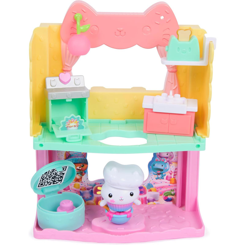 Spin Master Gabby's Dollhouse Movie Cakey's Sprinkle Cake-tastic Kitchen 6074281