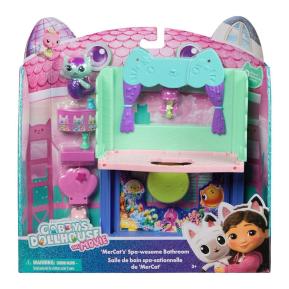 Spin Master Gabby Dollhouse Movie Μίνι Σετ Δωμάτια Κουκλόσπιτου Μπάνιο 6074306