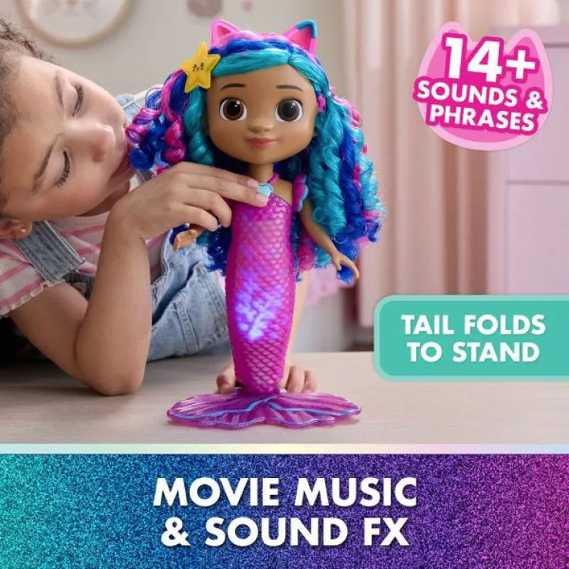 Spin Master Gabby's Dollhouse Movie Mermaid Doll Διαδραστική Γοργόνα 6074338