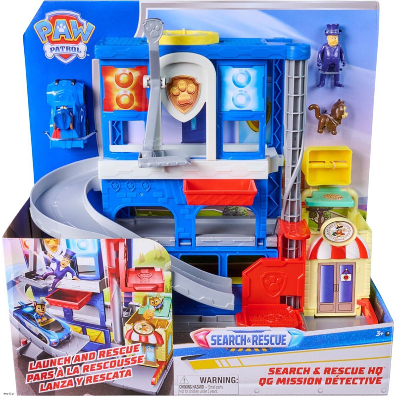 Spin Master Paw Patrol Search & Rescue HQ Police Station Playset - Αστυνομικό Τμήμα 6074775