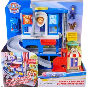 Spin Master Paw Patrol Search & Rescue HQ Police Station Playset - Αστυνομικό Τμήμα 6074775