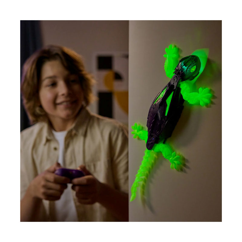 Spin Master Hexbots Interactive Gecko Glow in the dark RC Διαδραστική Σαύρα 6075451