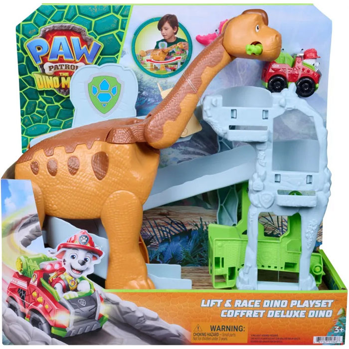 Spin Master Paw Patrol Dino Movie Pup Squad Playset 25,4cm 6075941