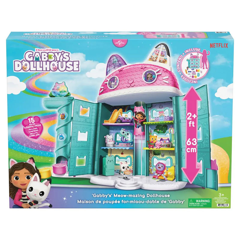 Spin Master Gabby’s Dollhouse - Meow-Mazing Dollhouse 6078219