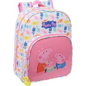Safta Τσάντα Πλάτης Νηπιαγωγείου Peppa Pig Baby Pig 34cm 612572185