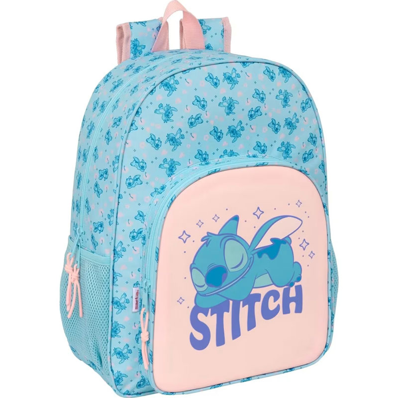 Safta Τσάντα Πλάτης Δημοτικού Disney Stitch Ohana 42cm 612613180
