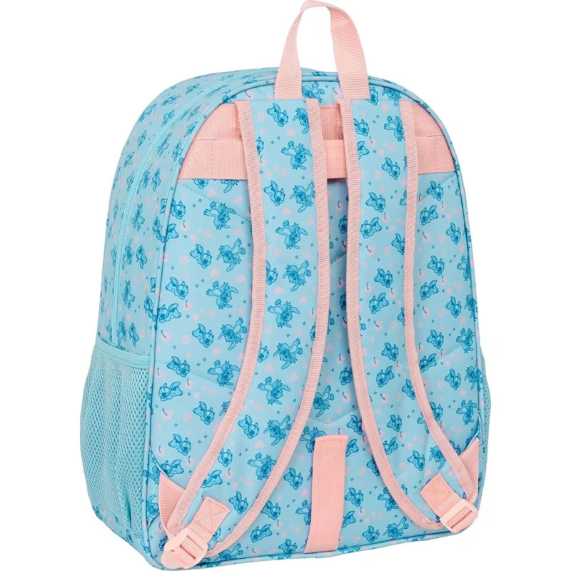 Safta Τσάντα Πλάτης Δημοτικού Disney Stitch Ohana 42cm 612613180