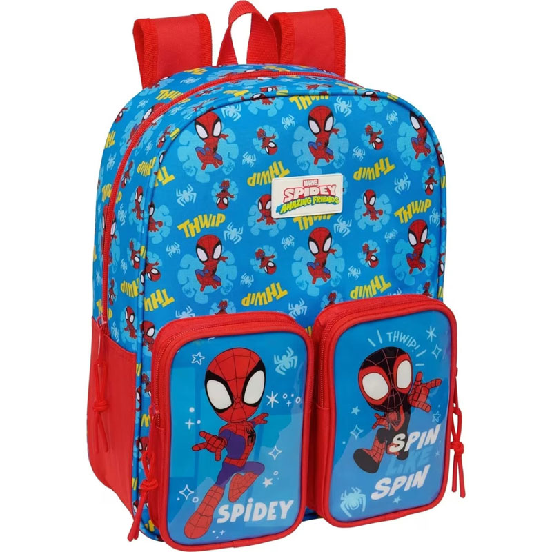 Safta Τσάντα Πλάτης Νηπιαγωγείου Spidey 34cm 612662185