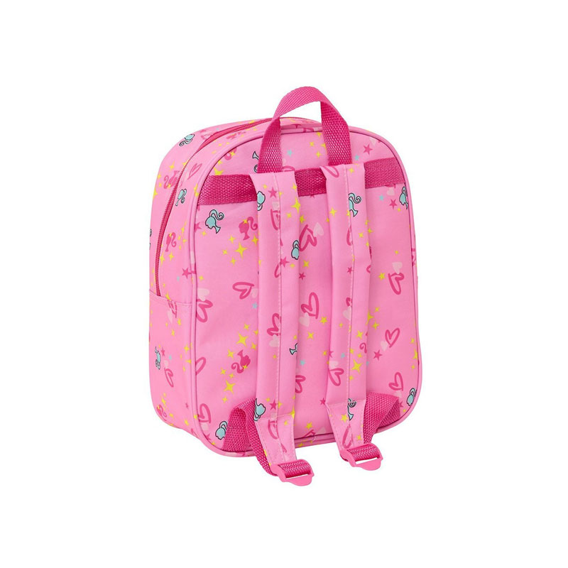 Safta Τσάντα Πλάτης Νηπιαγωγείου 3D Mini Backpack Barbie 6L 622476011