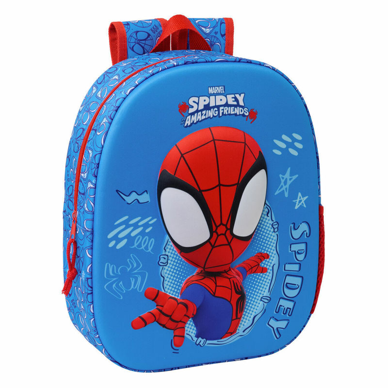 Safta Τσάντα Πλάτης Νηπιαγωγείου 3D Spidey 8.64lt 622553890