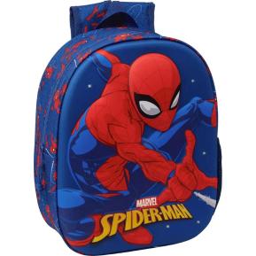 Safta Τσάντα Πλάτης Νηπιαγωγείου Spiderman 3D LED 33cm 622673892