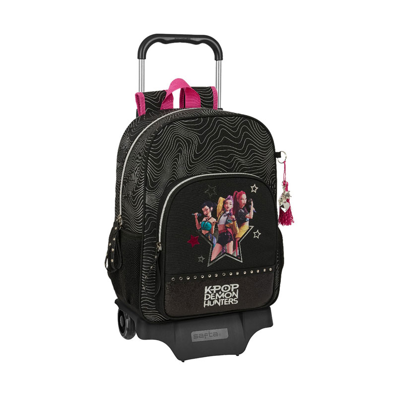 Safta Τσάντα Δημοτικού Trolley K-POP Demon Hunters Energy 42cm 642668180TR