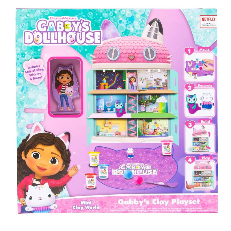 RMS Gabby's Dollhouse Clay Playset 70-0003