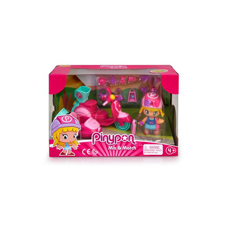 Giochi Preziosi Pinypon Μοτοσικλέτα & Φιγούρα 700015652A