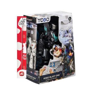 Λαμπάδα AS Company Silverlit Ycoo Robo Blast One Τηλεκατευθυνόμενα Ρομπότ Μαύρο