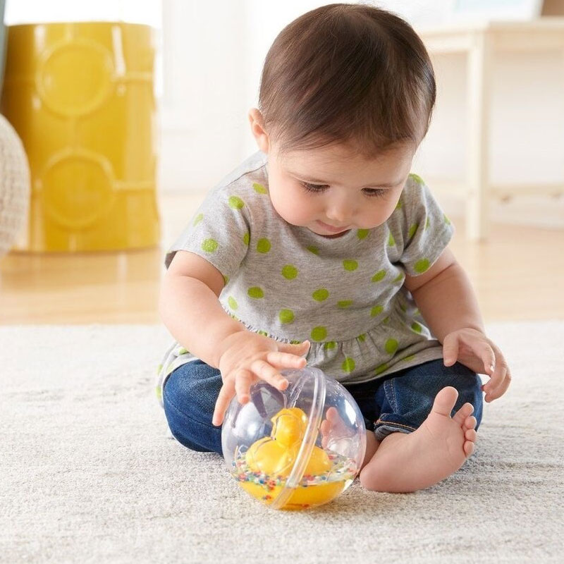 Fisher Price® Μπαλίτσα με παπάκι κίτρινο 75676