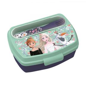 Stor Frozen Snowy Tale Δοχείο Φαγητού με κουτάλι/πιρούνι 81009