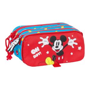 Safta Τριπλή Κασετίνα Mickey Mouse "Fan Tastic" 812333710