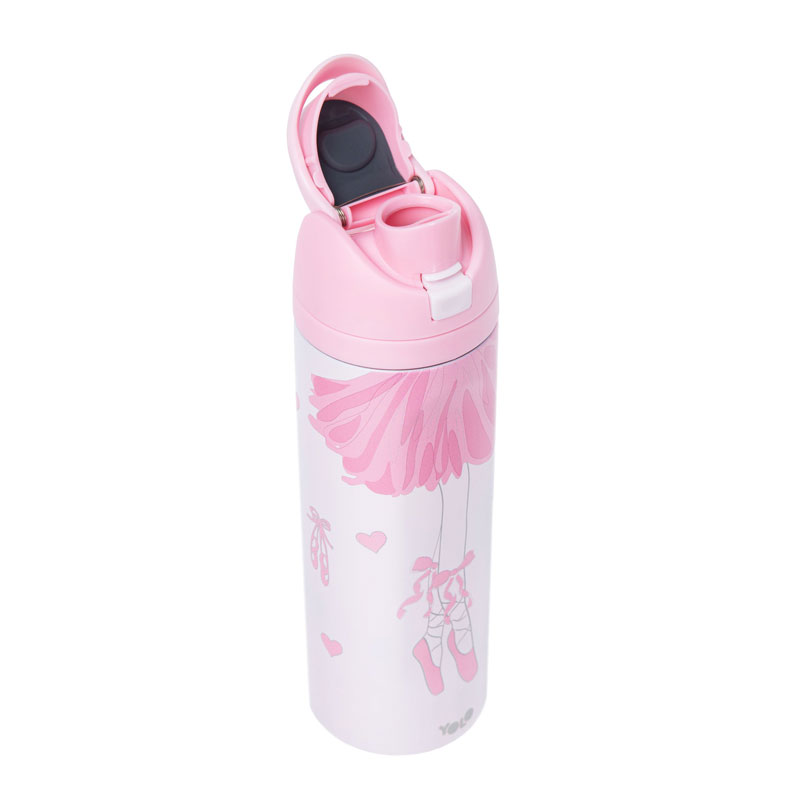 Yolo Μεταλλικό Θερμός 2 σε 1 700ml - Ballet 90591