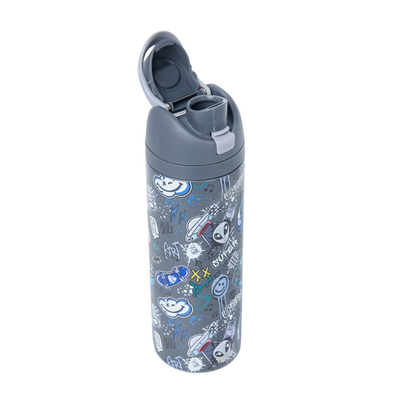 Yolo Μεταλλικό Θερμός 2 σε 1 700ml - CosmoX 90594