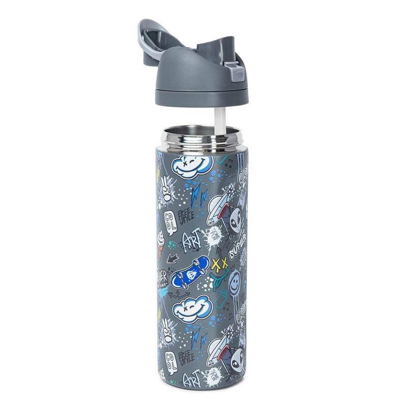 Yolo Μεταλλικό Θερμός 2 σε 1 700ml - CosmoX 90594