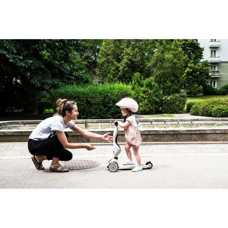 Scoot & Ride Παιδικό Πατίνι Highwaykick 1 Τρίτροχο με Κάθισμα για 1-5 Ετών Ash 96268