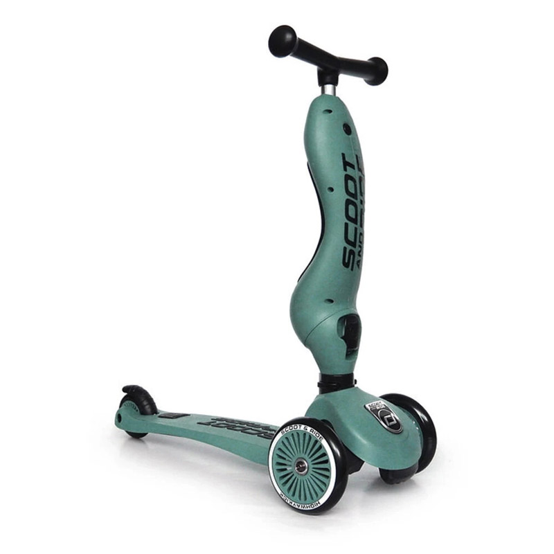 Scoot & Ride Παιδικό Πατίνι Highwaykick 1 Τρίτροχο με Κάθισμα για 1-5 Ετών Forest 96269