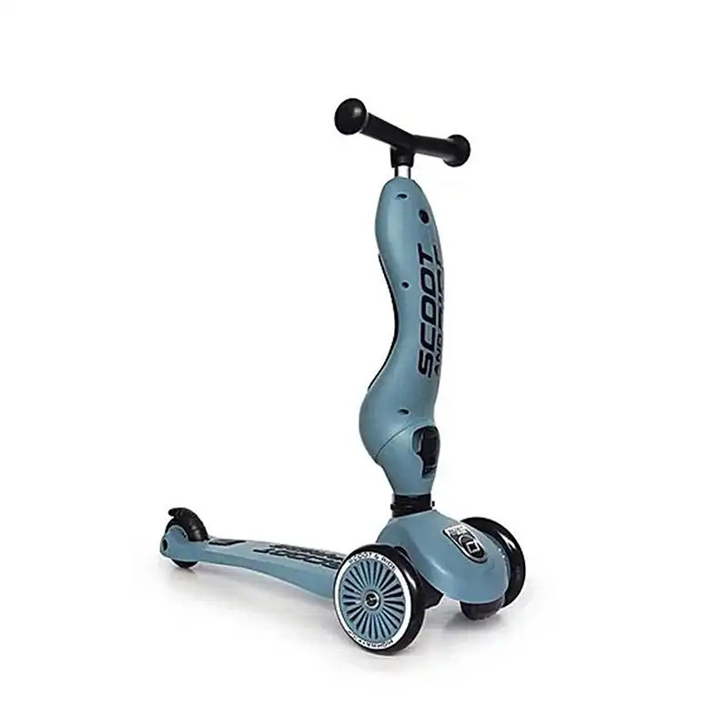 Scoot & Ride Παιδικό Πατίνι Highwaykick 1 Τρίτροχο με Κάθισμα για 1-5 Ετών Steel 96271