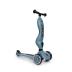 Scoot & Ride Παιδικό Πατίνι Highwaykick 1 Τρίτροχο με Κάθισμα για 1-5 Ετών Steel 96271
