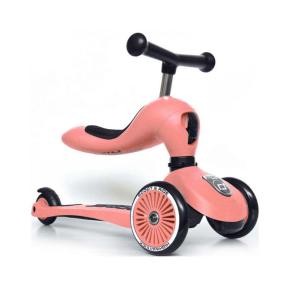 Scoot & Ride Παιδικό Πατίνι Highwaykick 1 Τρίτροχο με Κάθισμα για 1-5 Ετών Peach 96353