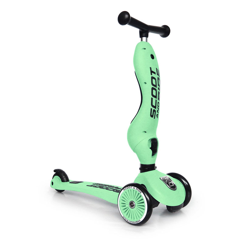 Scoot & Ride Παιδικό Πατίνι Highwaykick 1 Τρίτροχο με Κάθισμα για 1-5 Ετών Kiwi 96355