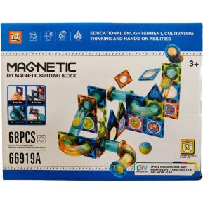 Magnetic Building Blocks Μαγνητικά Τουβλάκια 68τμχ B2123637