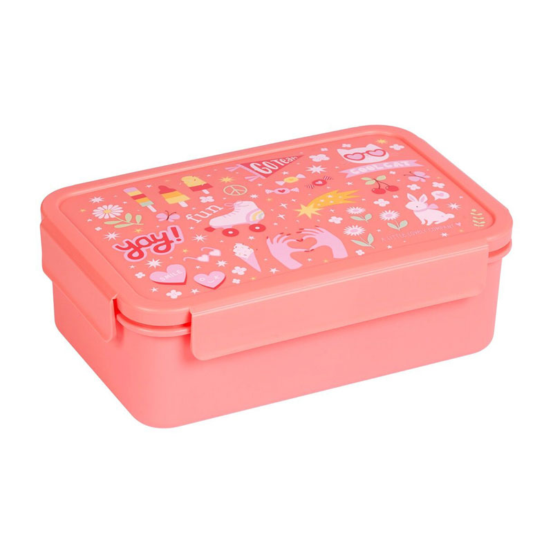 A Little Lovely Company Bento Δοχείο φαγητού με χωρίσματα -1,2 L- Fun BBFUCO72