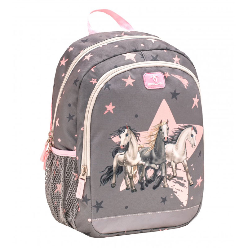 BeLMil Τσάντα Νηπίου Kiddy Horses 12L BKG-3054AHOR