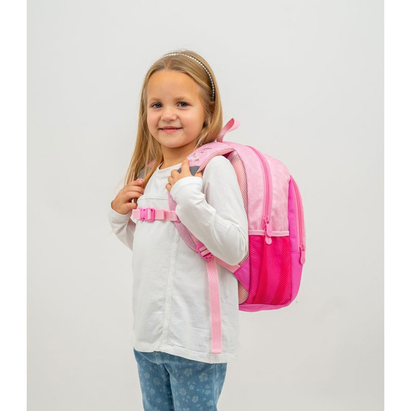 BeLMil Τσάντα Νηπίου Kiddy PLus Mermaid Pink 12L BKG-3054APME