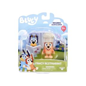Giochi Preziosi Bluey Φιγούρες 2 Pack  Fancy Restaurant (Σεφ)