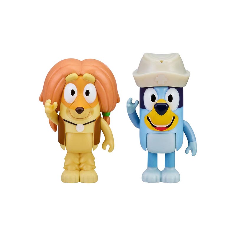 Giochi Preziosi Bluey Φιγούρες 2 Doctor Checkup (Γιατρός)