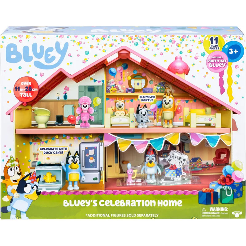 Giochi Preziosi Bluey Σετ Παιχνιδιού Σπίτι ώρα για πάρτι BLY76000