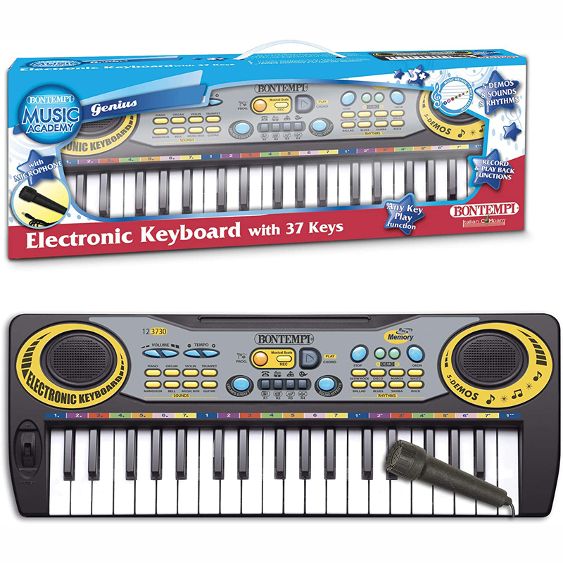 Bontempi Ηλεκτρονικό Αρμόνιο 37 πλήκτρων με μικρόφωνο BN123730