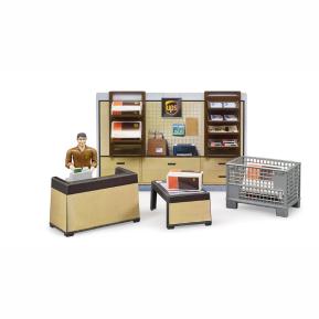 Bruder Bworld Κατάστημα UPS με Υπάλληλο 62250