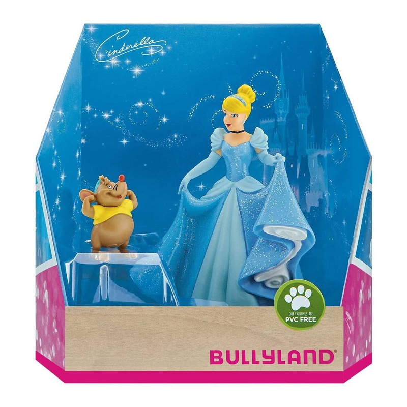 Bullyland Παιχνίδι Μινιατούρες σετ δώρου 2τεμ Cinderella & Gus - Disney Cinderella 10cm BU013438