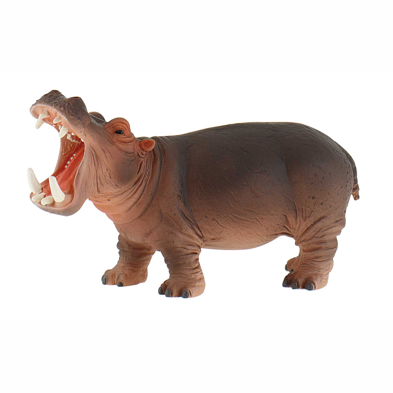 Bullyland Παιχνίδι Μινιατούρα ιπποπόταμος 14,8cm