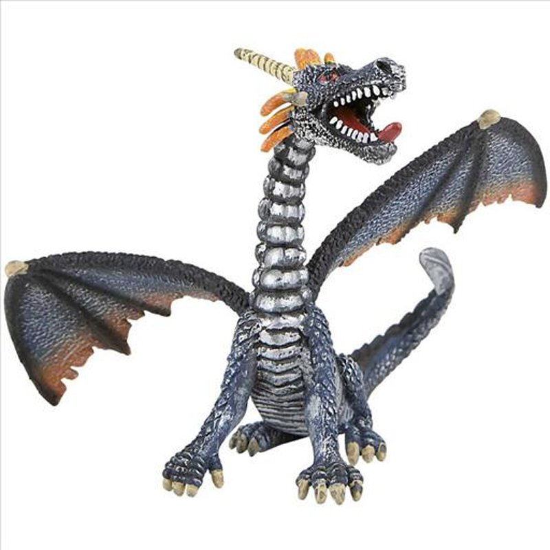 Bullyland Παιχνίδι Μινιατούρα Silver Dragon 11cm BU755945