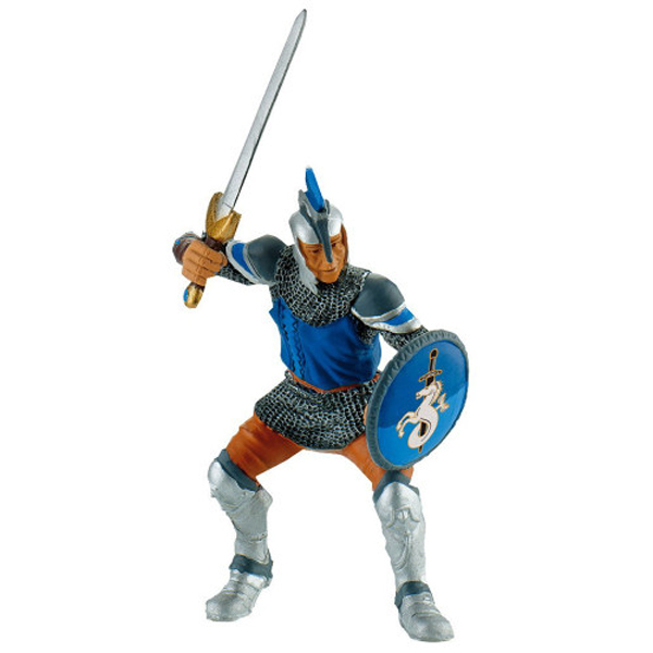 Bullyworld Knight with Sword Blue 11,5cm