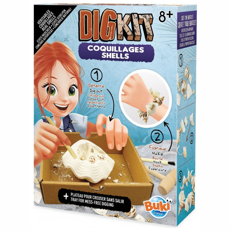 Buki Εκπαιδευτικό Dig Kit Ανασκαφή Κοχύλια 441