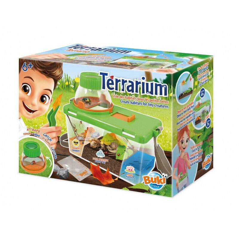 Buki Ζωοτροφείο Terrarium Εκπαιδευτικό Παιχνίδι Γνώσεων BL034