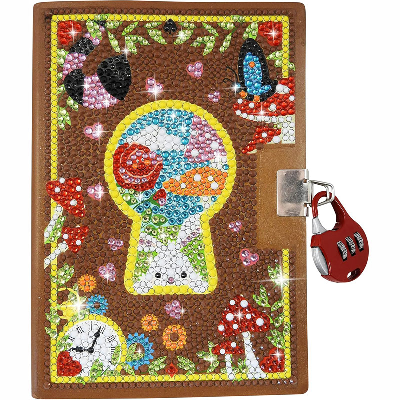 Buki Be Teens Secret Notebook Ατζέντα Λουκέτο Στρας NB003