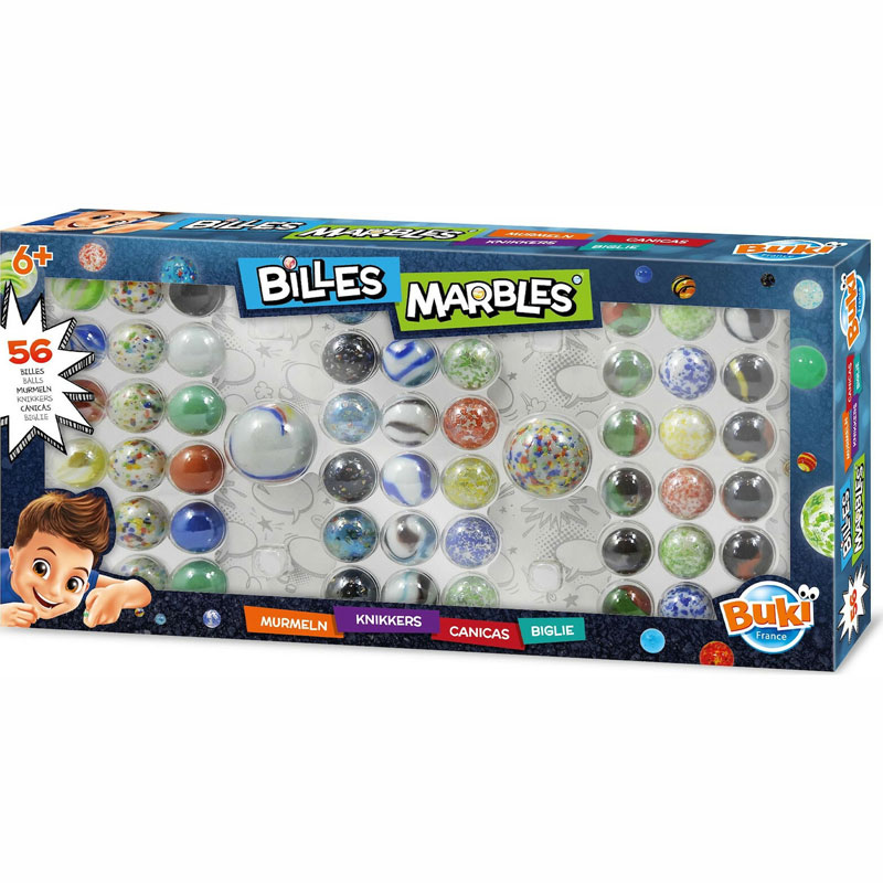 Buki Marbles Γκαζές 56 τεμάχια PM856