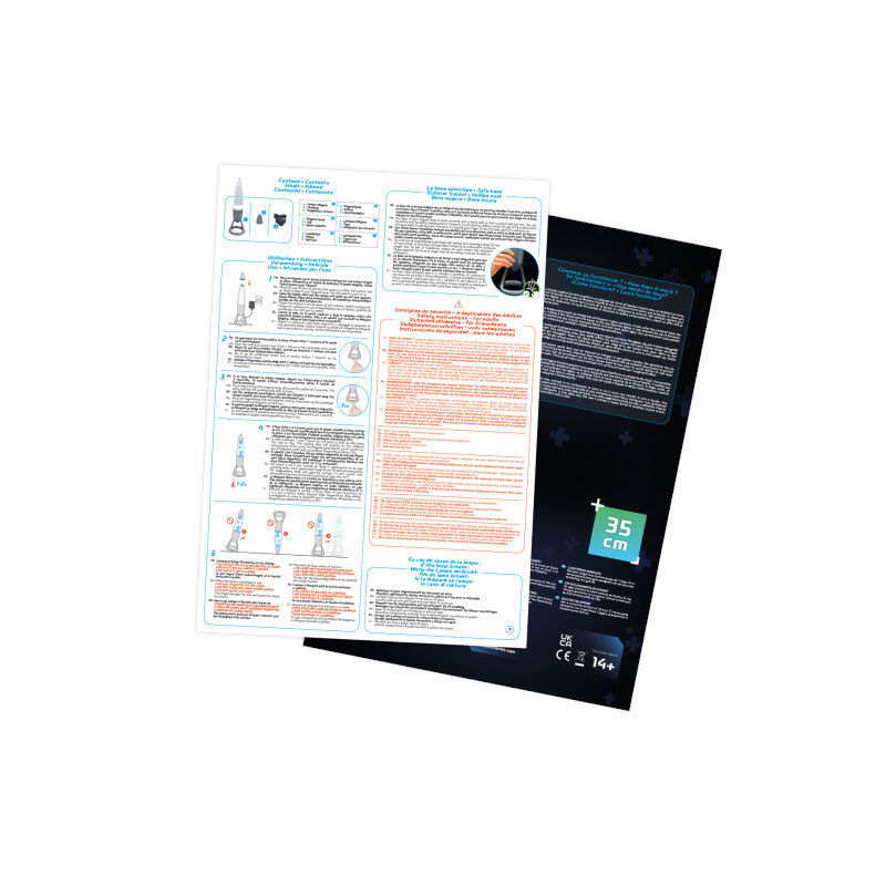 Buki Λάμπα Magma 35cm SP010